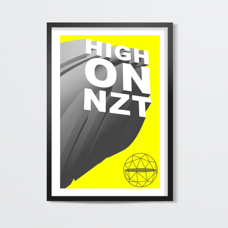 High On NZT Wall Art