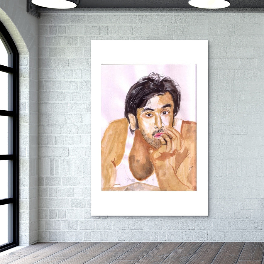 Superstar Ranbir Kapoor feels that if he can dream it, he can do it Wall Art