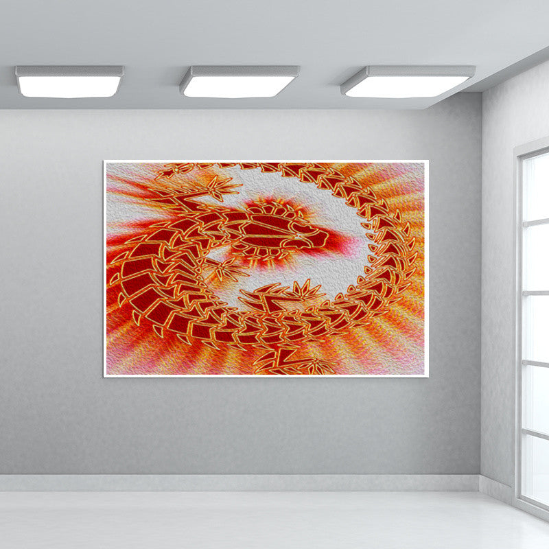 Lizard on the Wall Wall Art