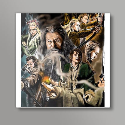 The Hobbit Square Art Prints