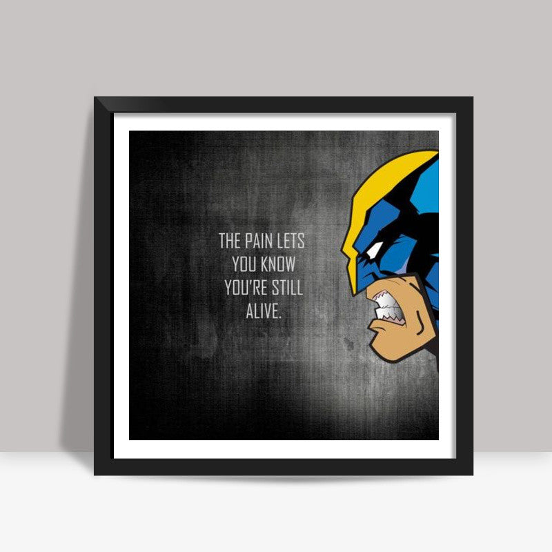 WOLVERINE Square Art Prints