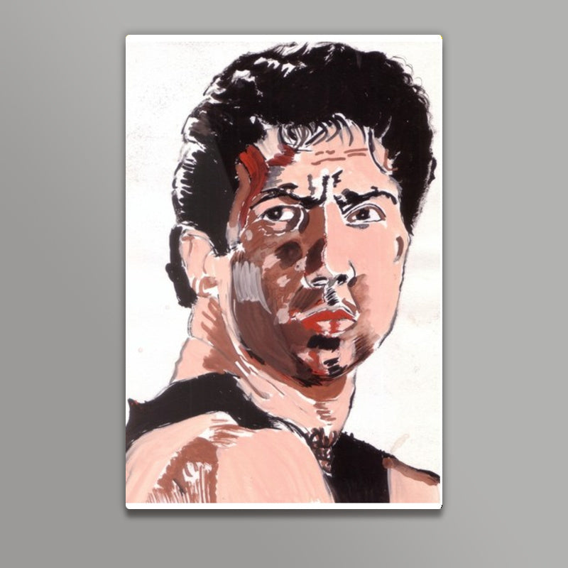 Sunny Deol was powerful as the angry young man in Ghayal Wall Art