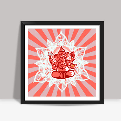 Ganesha  Square Art Prints