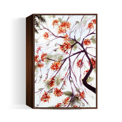 Gulmohar | Watercolor Artwork Wall Art