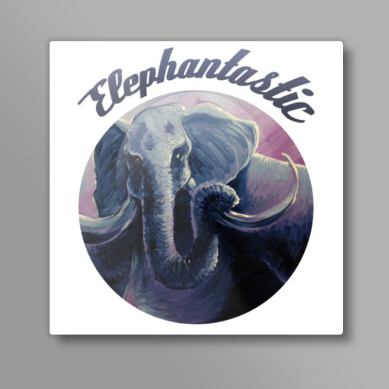 Elephantastic Square Art Prints