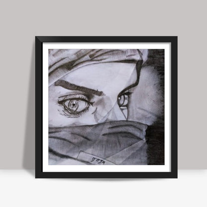 prints of a pencil sketch Square Art Prints