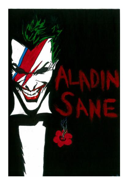 DC World's Aladin Sane Wall Art PosterGully Specials| Buy High-Quality ...