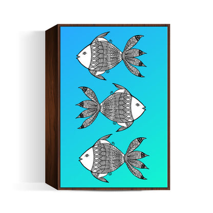 Fish Patterns Wall Art