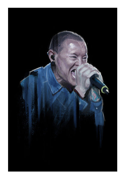 Chester bennington Wall Art