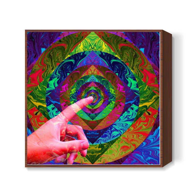 Magic Touch Square Art Prints