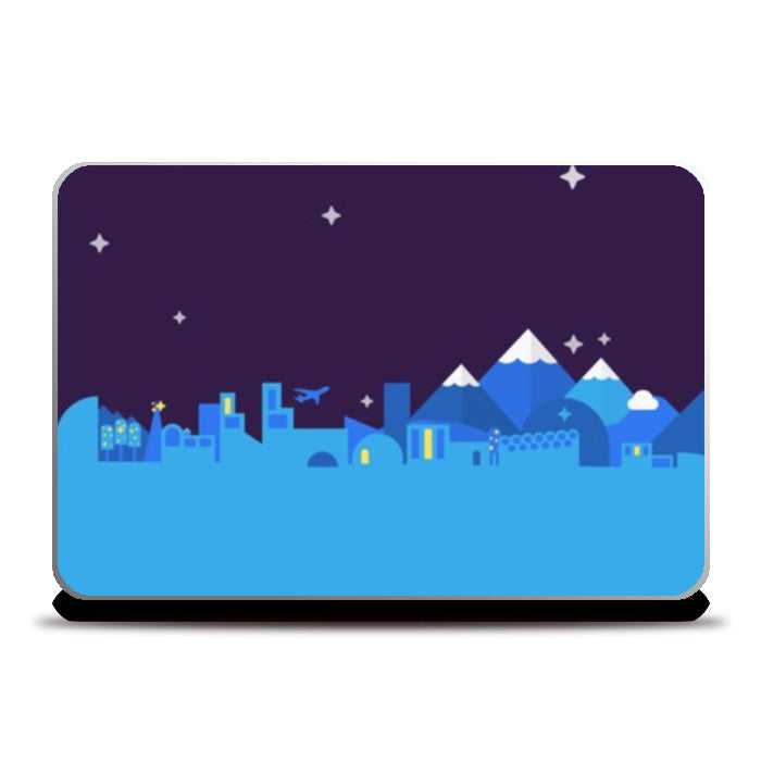 Laptop Skins, Midnight City Laptop Skins