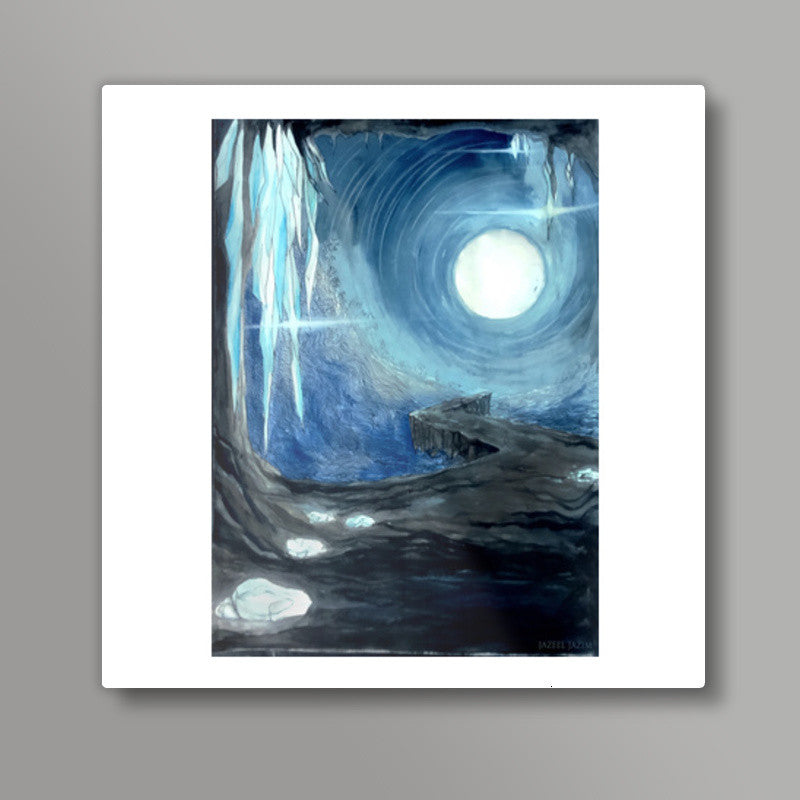 Crystal Cave Square Art Prints