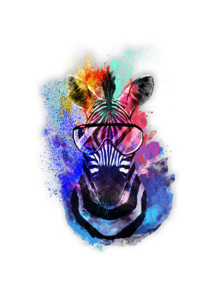 Zebra Art Art PosterGully Specials