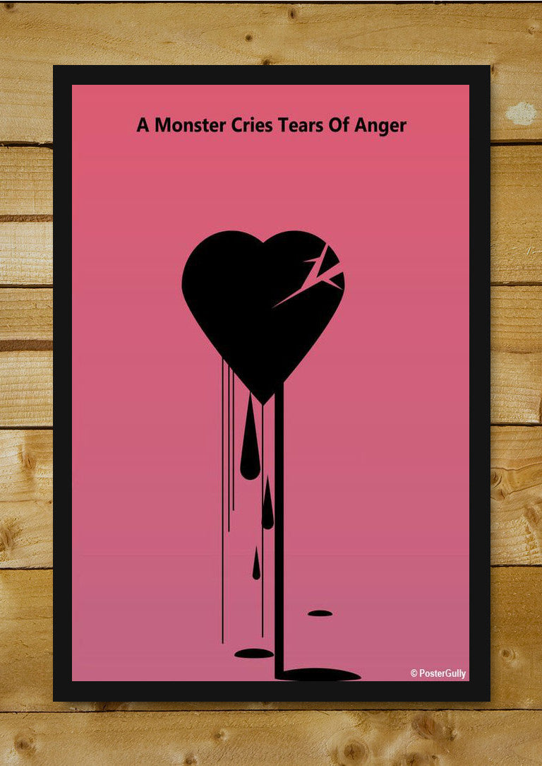 Wall Art, Monster Heart Artwork