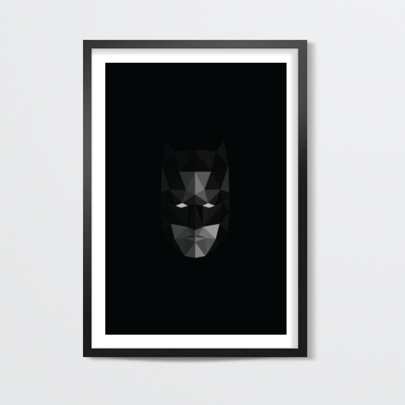 Batman low poly Wall Art