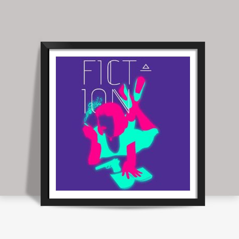 Pulp Fiction Square Art Print