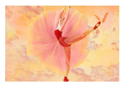 Ballerina Sunset Wall Art