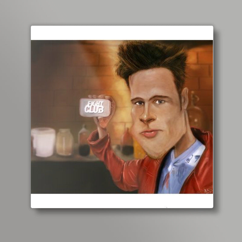 Fight Club | Brad Pitt | Caricature