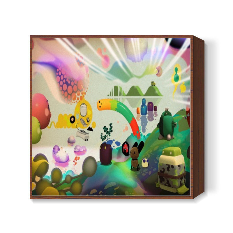 Android world  Square Art Prints