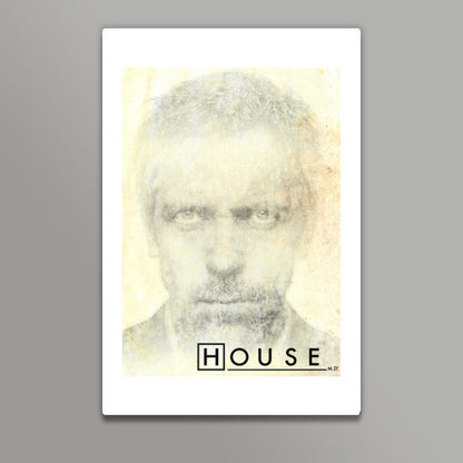 House Grunge Wall Art