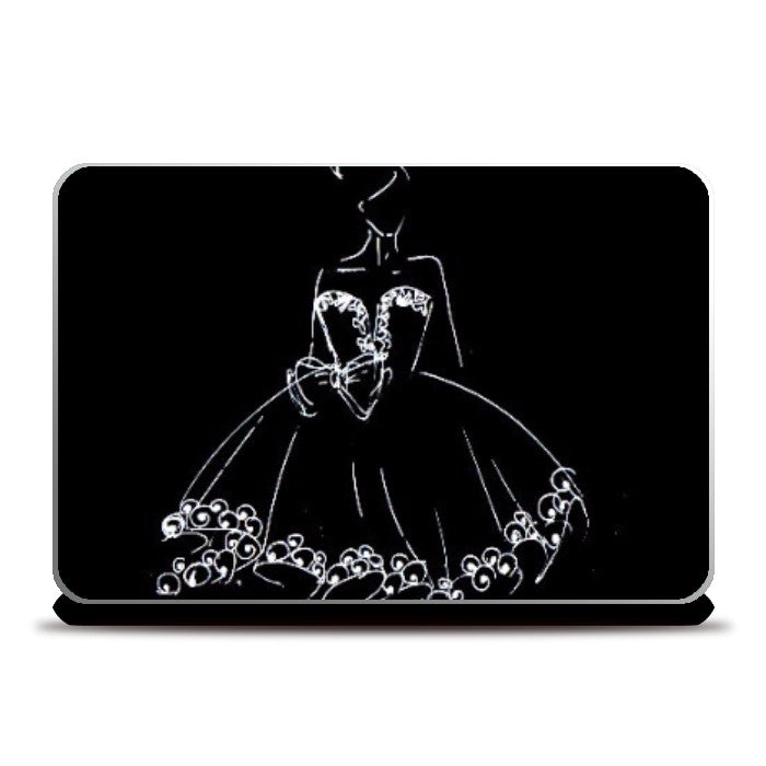 Laptop Skins, Ballerina Laptop Skin