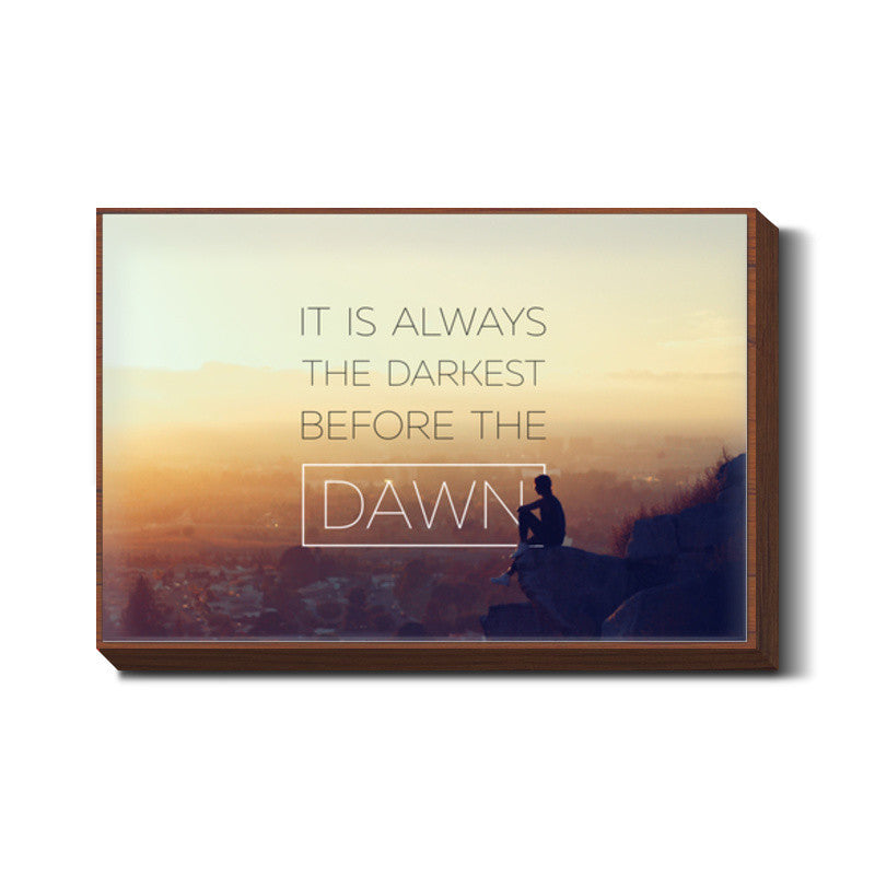 Darkest Before Dawn Wall Art