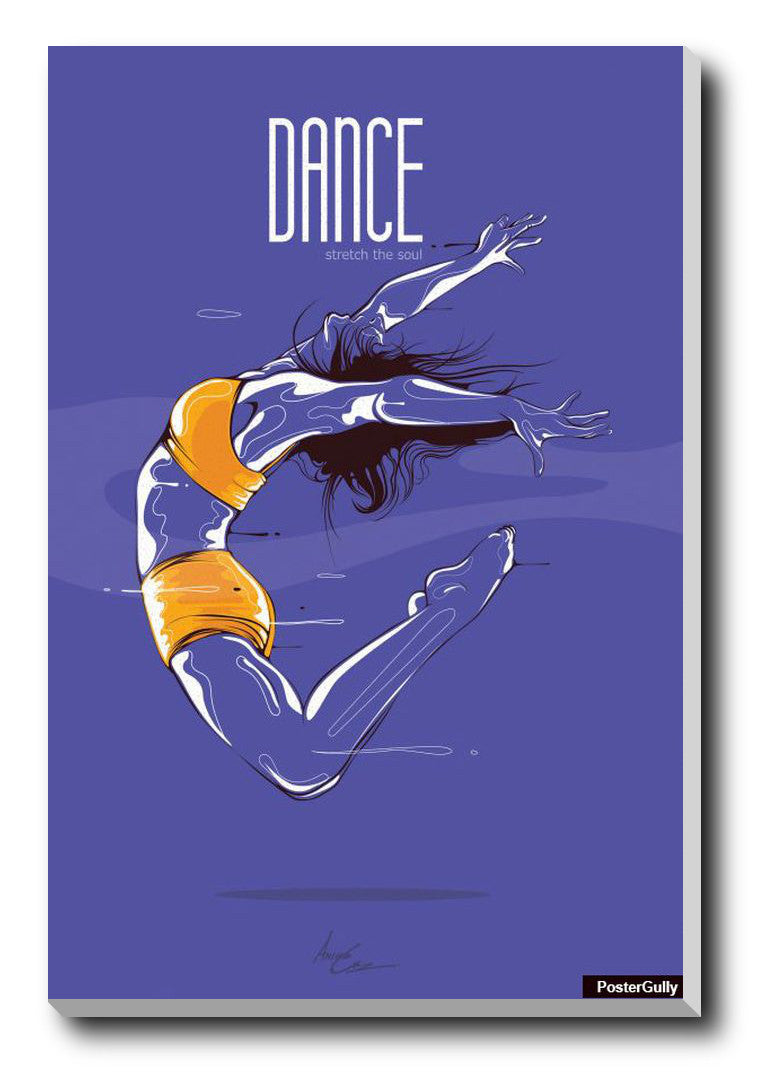 Brand New Designs, Dance Step Blue Artwork