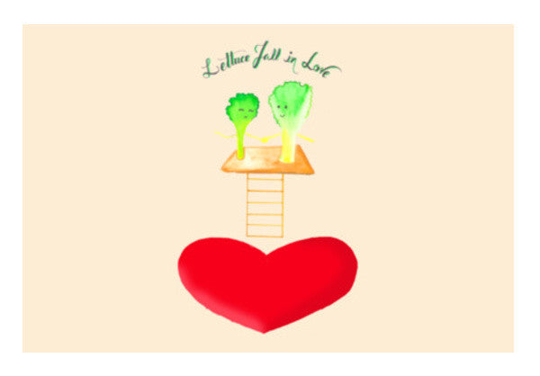 Wall Art, Valentine Special- Lettuce Love Wall Art