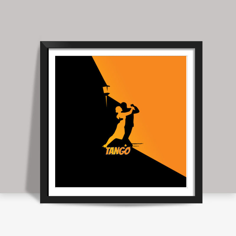 Tango Couple Love Square Art Prints