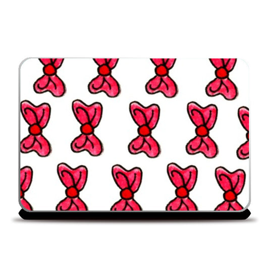 Laptop Skins, Pinkbow laptop skin