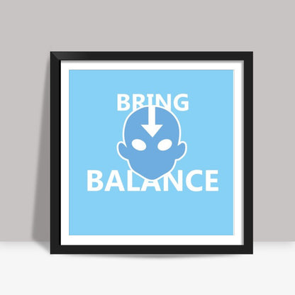 AVATAR AANG Square Art print Square Art Prints