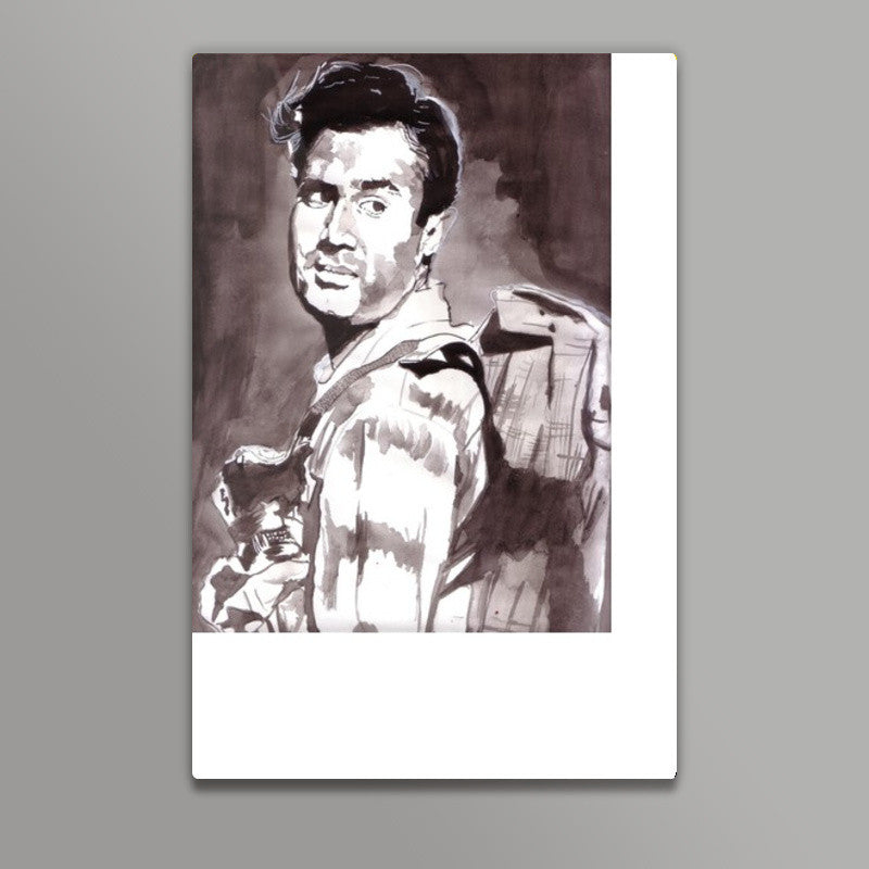 Superstar Dev Anand gracefully accepted all that life brought his way Wall Art