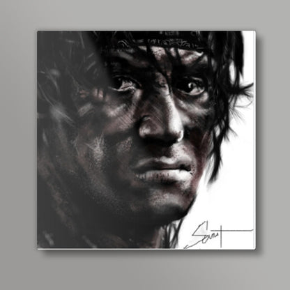 John Rambo-Sylvester Stallone Art Print