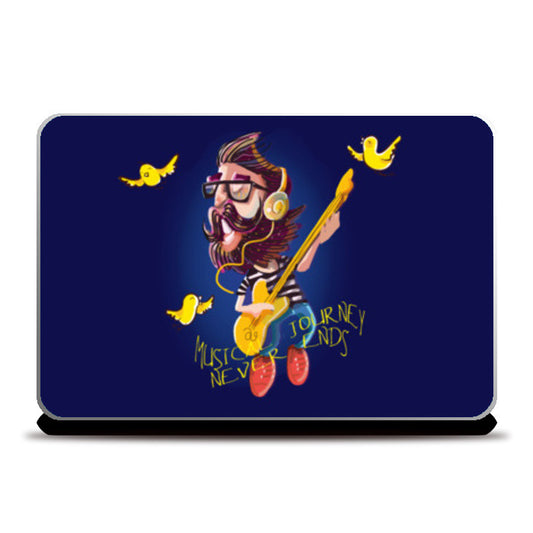 musical journey Laptop Skins