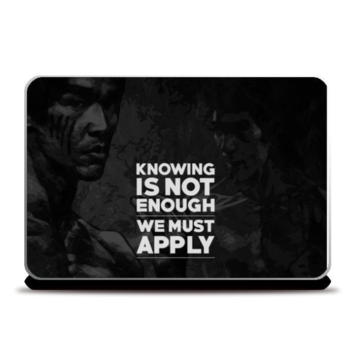 we must apply Laptop Skins