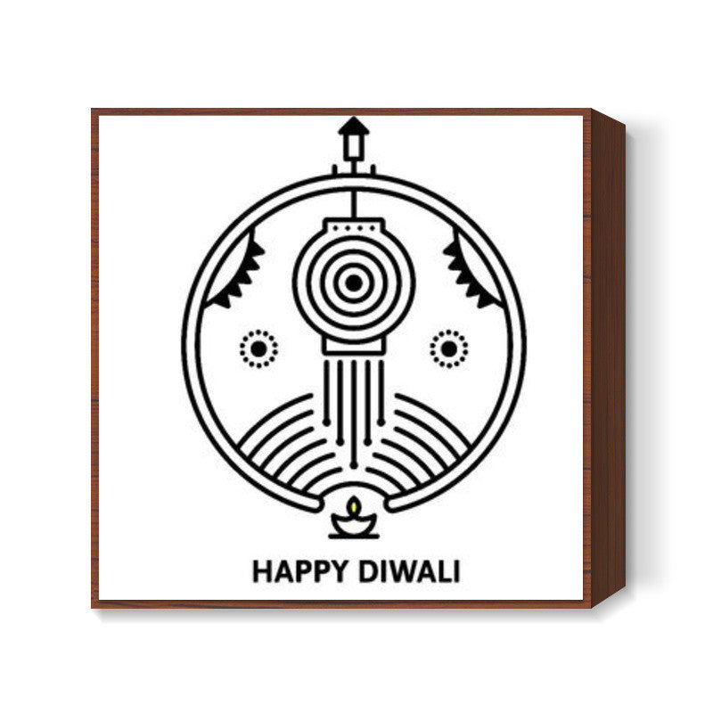 Diwali Square Art | Adil Siddiqui