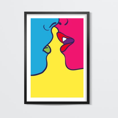 Kiss  Wall Art