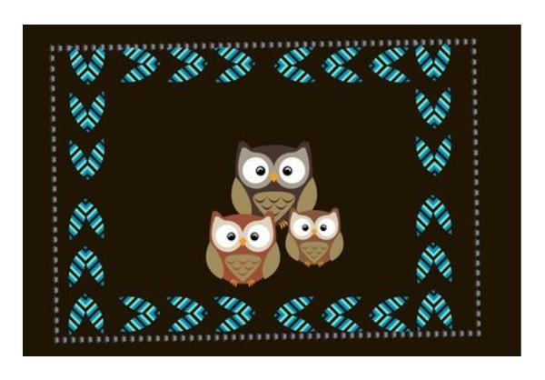 OWL Wall Art PosterGully Specials