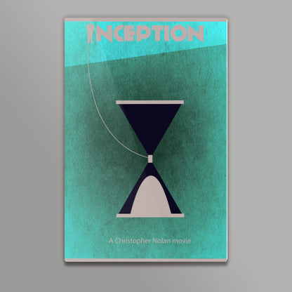 Inception minimalist movie poster Wall Art