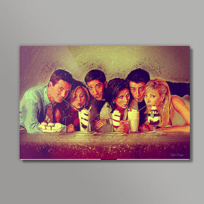 Friends TV Painting Wall Art