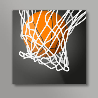 Basketball Square Art Prints