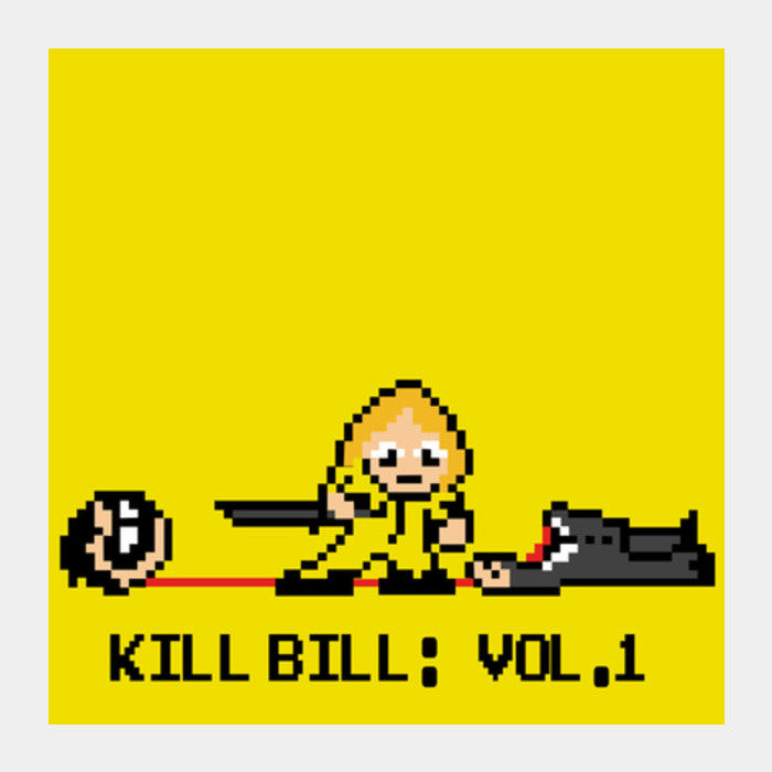 Square Art Prints, Kill Bill Square Art