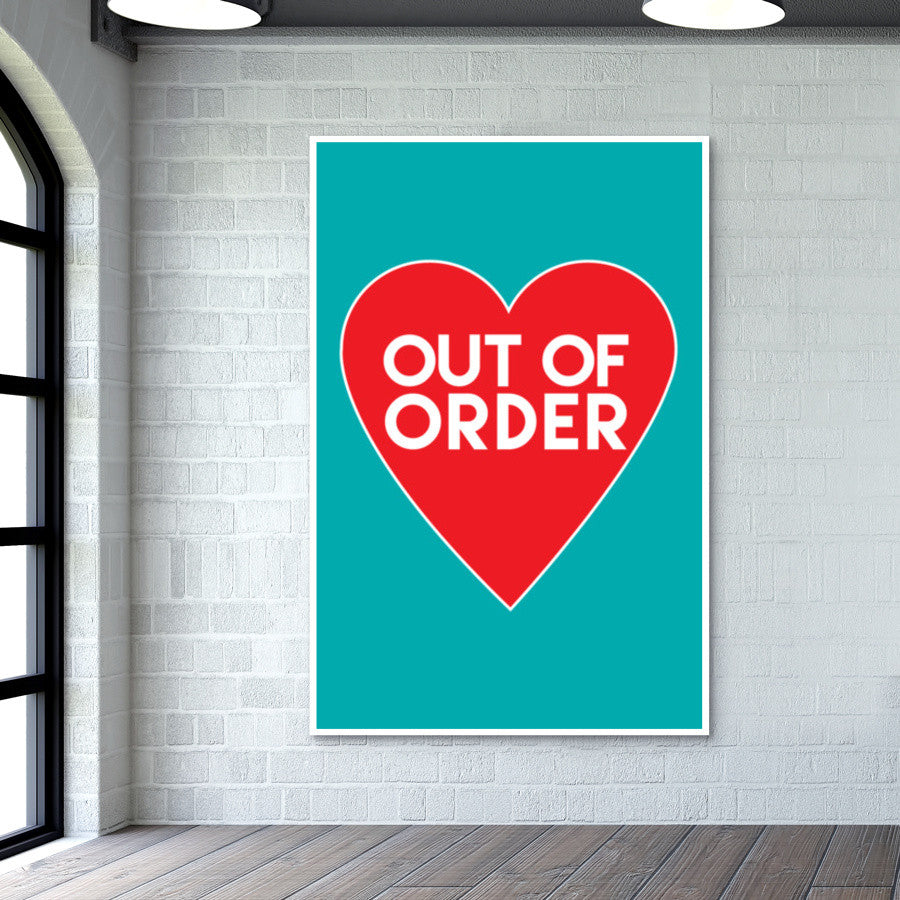 Out of Order Wall Art