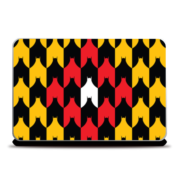 Batman and Bat (Upside down) Laptop Skins