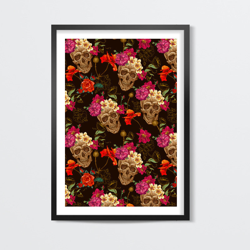 Skull Patterns Wall Art