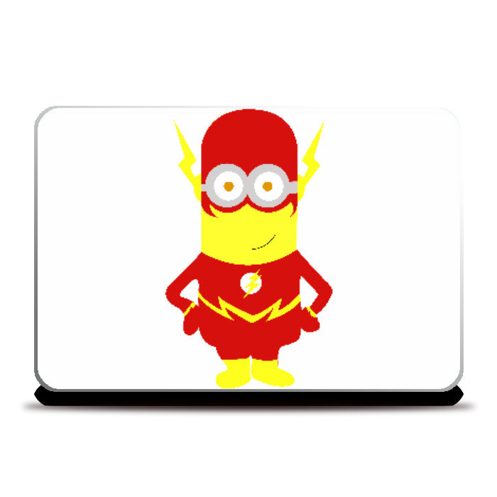 Laptop Skins, Minion as Flash FanArt Laptop Skin