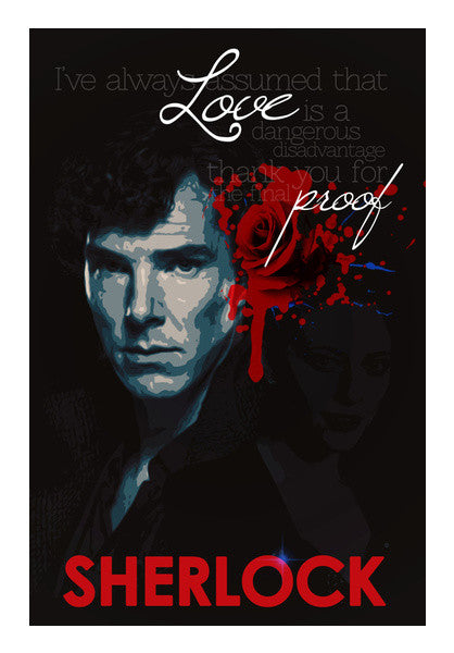 Wall Art, SHERLOCK Valentines Day Special Wall Art