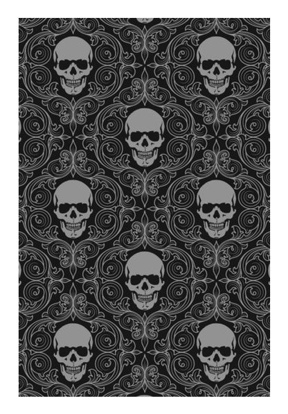 Skull Patterns 2 Wall Art