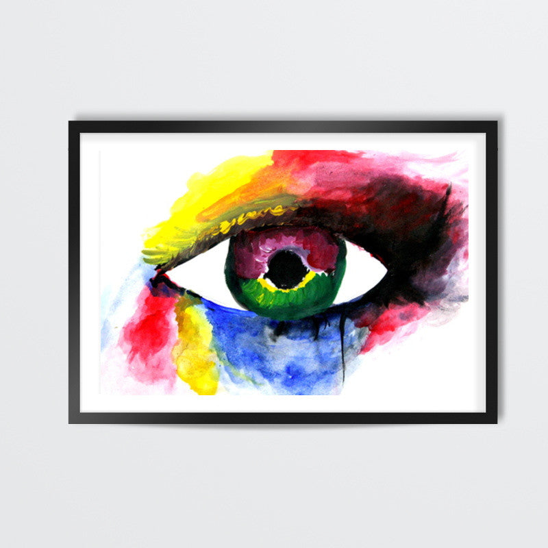 IRIS | Eye Painting | Wall Art