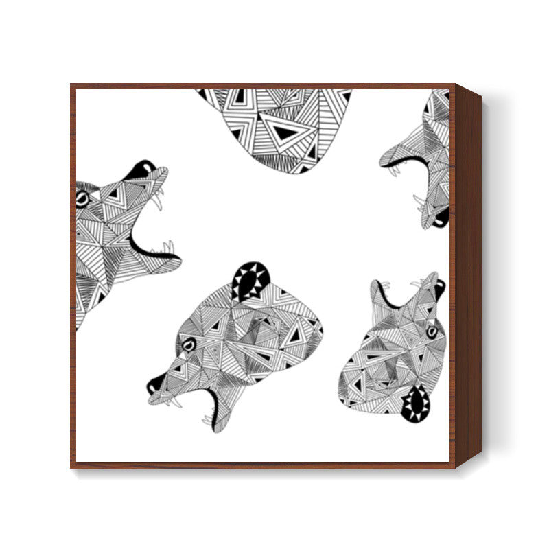 BILLIONAIRE 2 in 1 | Iron Bat Square Art Prints